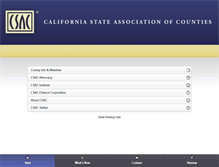 Tablet Screenshot of counties.org